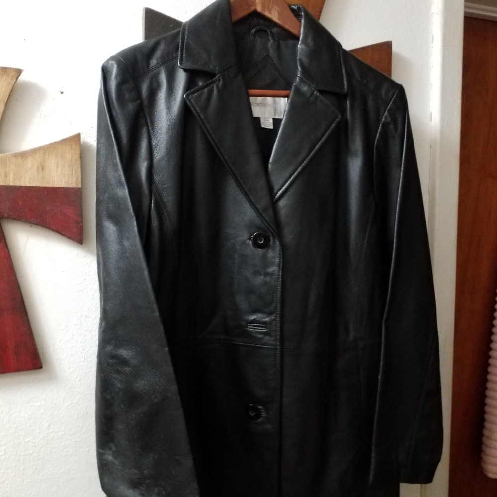 Worthington Black Leather Jacket